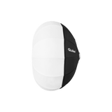 Rollei Licht Quick-Ball-Softbox mit Lichtkontrollvorhang
