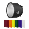 Rollei Licht Reflektor-Set 40° mit Farbfolien