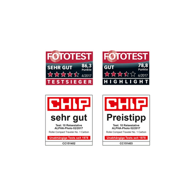 Rollei Stativ Compact Traveler No. 1 - Carbon Stativ